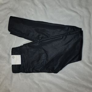 H&M black skinny regular waist jeans